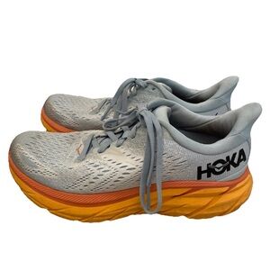 Size 6B Hoka One One Clifton 8 Summer Song Ice Flow
